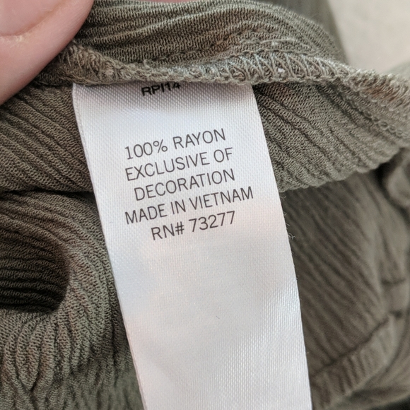 SO Gauze Jumpsuit 1X - Picture 8 of 8